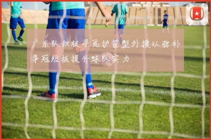 广东队积极寻觅护筐型外援以弥补争冠短板提升球队实力